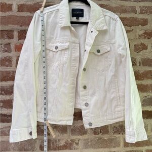 Lucky Brand Women's White Jean Jacket